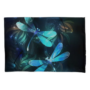 Lake Glowing Dragonflies Pillowcase