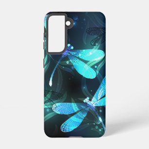 Lake Glowing Dragonflies Samsung Galaxy Case