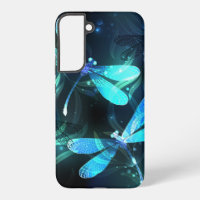 Lake Glowing Dragonflies