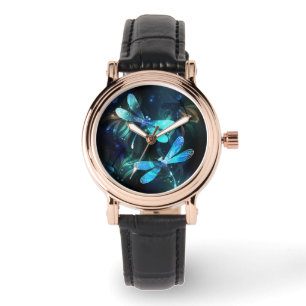 Lake Glowing Dragonflies Watch