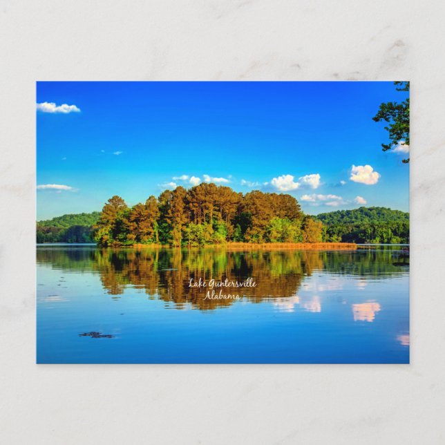 Lake Guntersville, Alabama Postcard (Front)