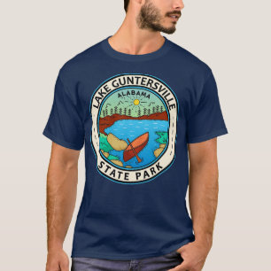 Lake Guntersville State Park Alabama Badge TShirt