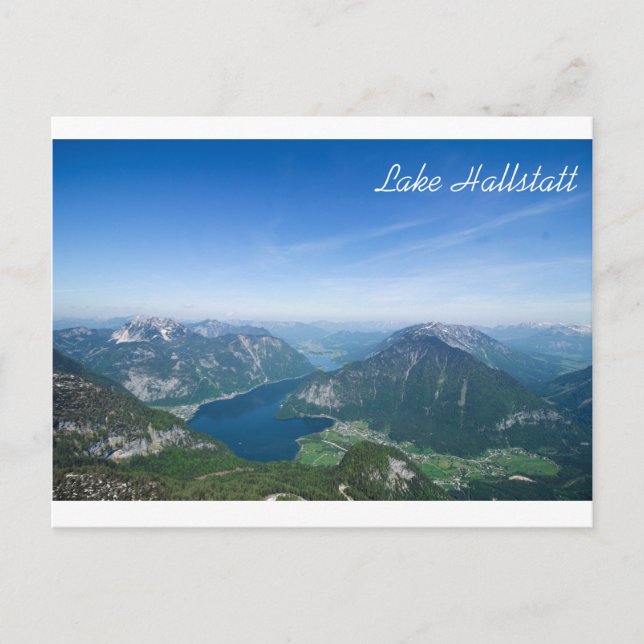 Lake Hallstatt Postcard (Front)