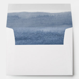 Lake Harbour Fog Wedding   Envelope