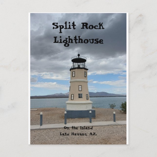 Lake Havasu Lighthouses Postcard (Front)