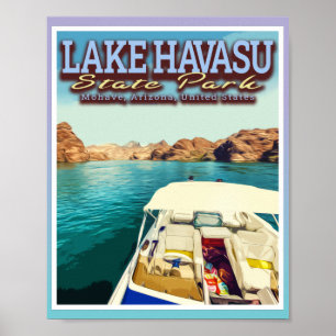 LAKE HAVASU - MOHAVE ARIZONA UNITED STATES POSTER