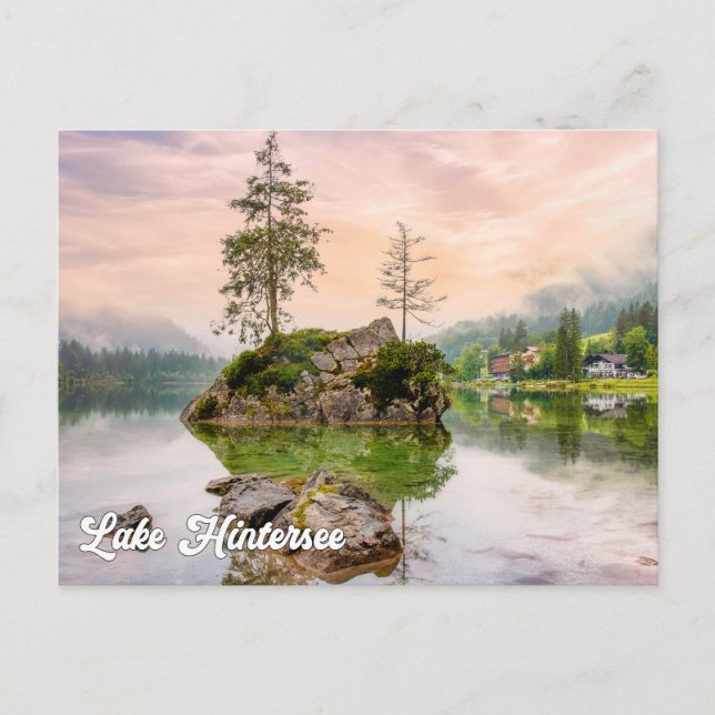 Lake Hintersee, Germany Postcard (Front)