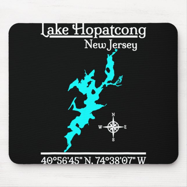 Lake Hopatcong - New Jersey  Mouse Pad (Front)