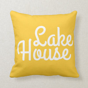 Lake House - Decorative Throw Pillow