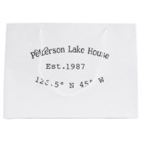 Lake house ets. Date year custom coordinates add n
