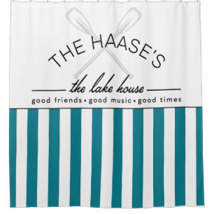 Lake House Good Friends Music Times Blue Stripe 