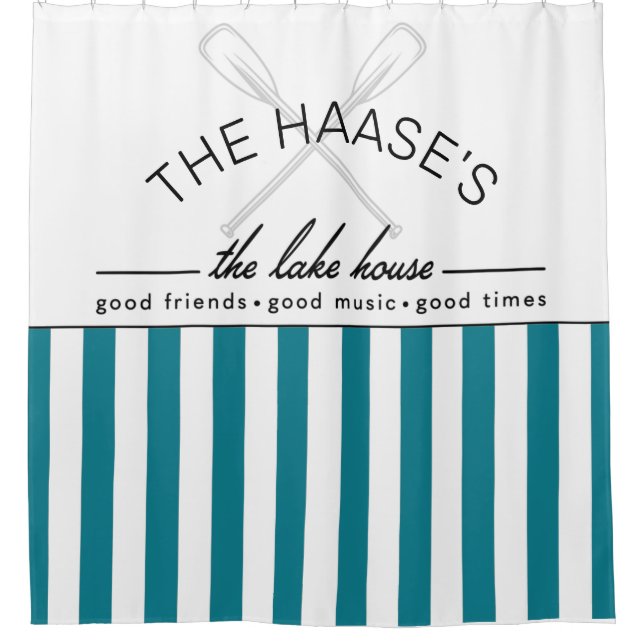 Lake House Good Friends Music Times Blue Stripe  (Front)