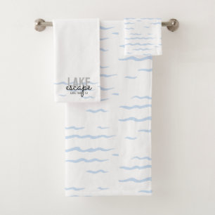 Lake House Vacation Rental -  Bath Towel Set
