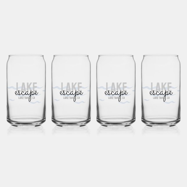 Lake House Vacation Rental -  Can Glass (Front)