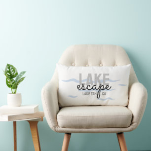 Lake House Vacation Rental - Throw Pillow