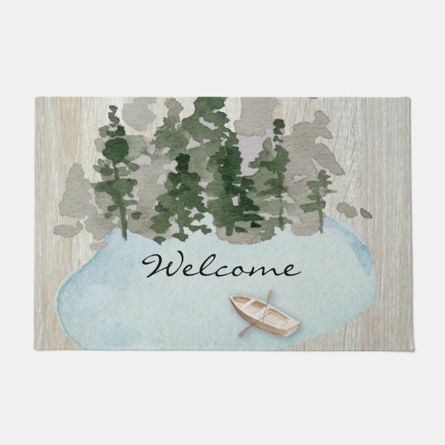 Lake House Welcome Doormat (Front)