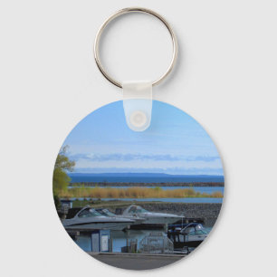 Lake Huron Collingwood Ontario Keychain