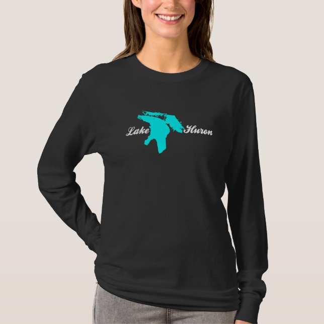 Lake Huron   T-Shirt (Front)