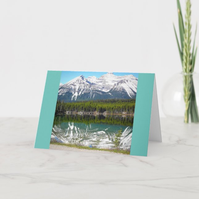 Lake in Banff, Canada Card (Front)