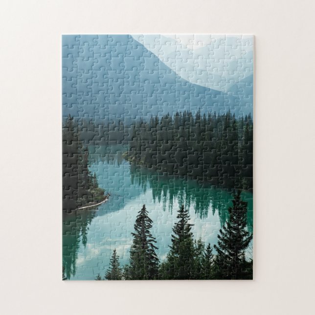 Lake In Banff National Park In Alberta Canada Jigsaw Puzzle (Vertical)