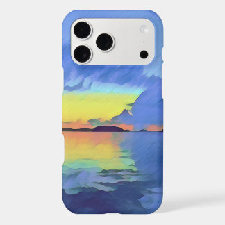 Lake in evening light