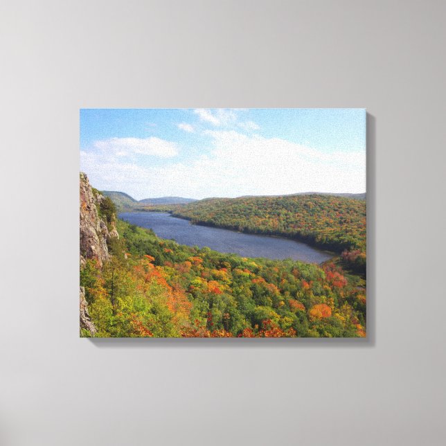 Lake in the Clouds canvas print (Front)