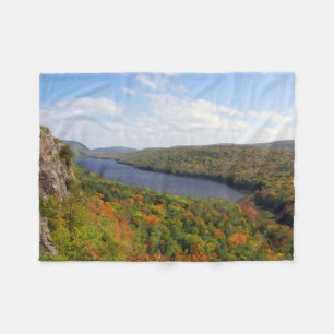 Lake in the Clouds fleece blanket