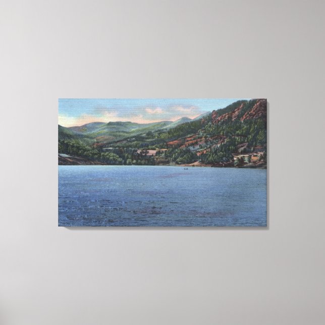 Lake Isabel, Colorado Canvas Print (Front)