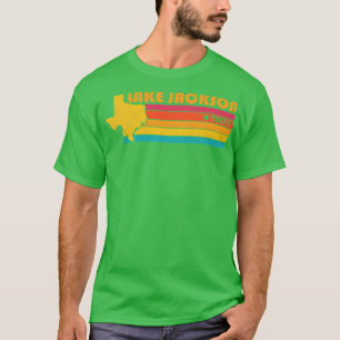 Lake Jackson Texas Vintage Distressed Souvenir T-Shirt