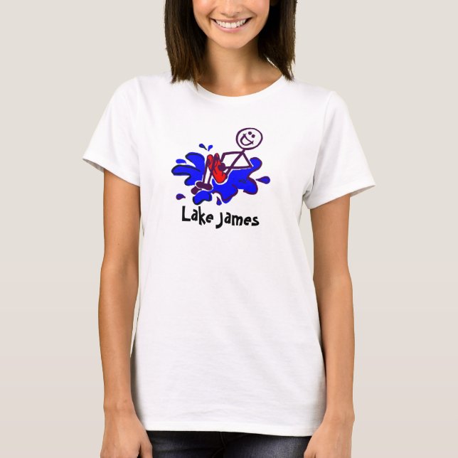 Lake James Cannonball Ladies Tank (Front)
