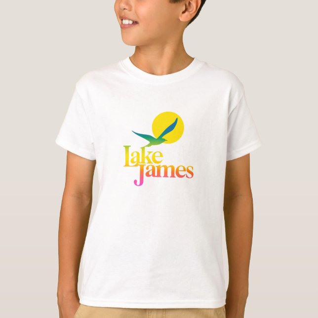 Lake James kids Retro Vibes T-Shirt (Unisex) (Front)