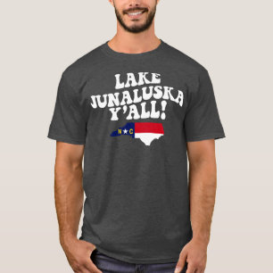 Lake Junaluska North olina NC Flag Cute Southern T-Shirt