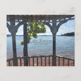 Lake Keowee South Carolina Beautiful Lake Postcard
