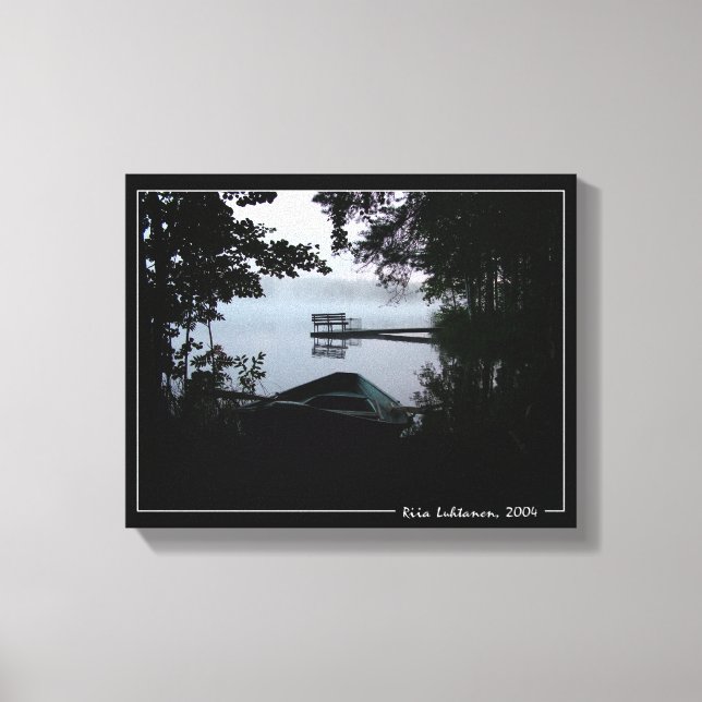 Lake Konnevesi canvas print (Front)