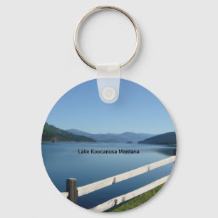 Lake Koocanusa Northwest Montana Keychain