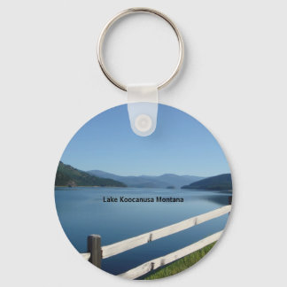 Lake Koocanusa Northwest Montana Keychain