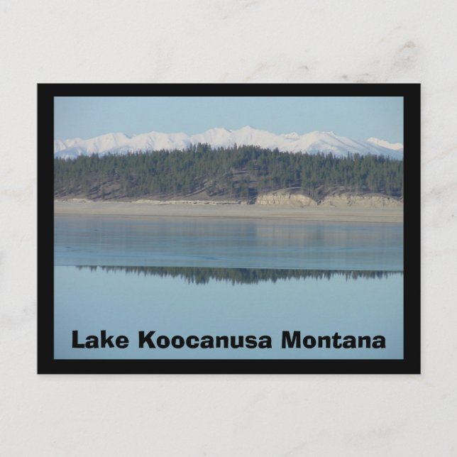 Lake Koocanusa Postcard (Front)