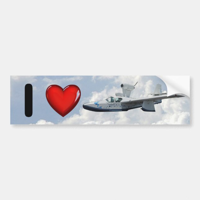 Lake LA 4-200 bumper sticker (Front)