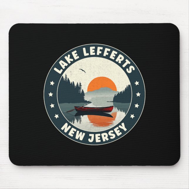 Lake Lefferts New Jersey Sunset T Shirt  Mouse Pad (Front)