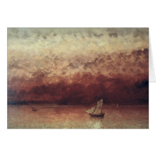 Lake Leman with Setting Sun, c.1876