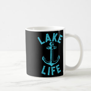 Lake Life Boating Fishing Kayaking Sailing Captain Coffee Mug