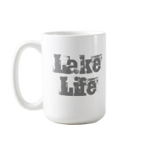 lake life coffee mug