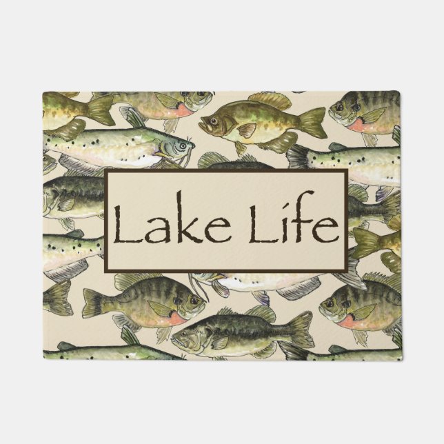 Lake Life Doormat (Front)