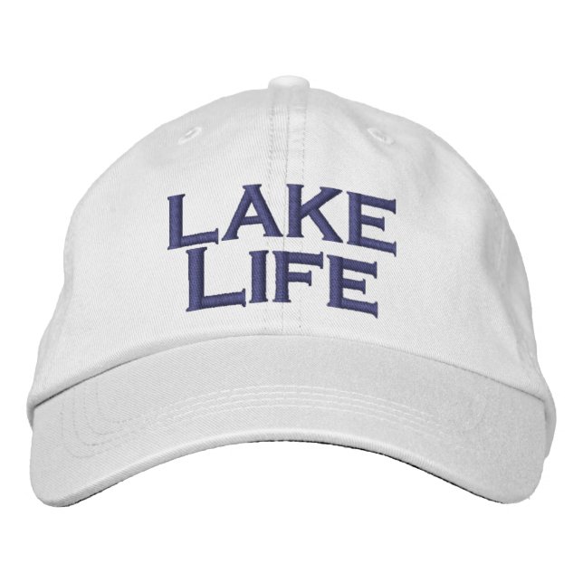 Lake Life Embroidered Hat (Front)