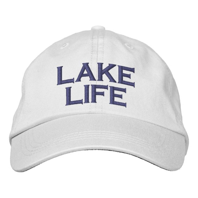 Lake Life Embroidered Hat (Front)