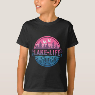 Lake Life Lake Mode Boating Cabin Life Summer Lake T-Shirt