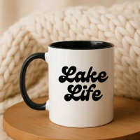Lake Life Minimalist Typography Modern