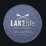 Lake Life Paddles Personalized Dartboard<br><div class="desc">Message me if you need assistance or have any special requests.</div>
