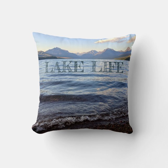 Lake Life Pillow (Front)