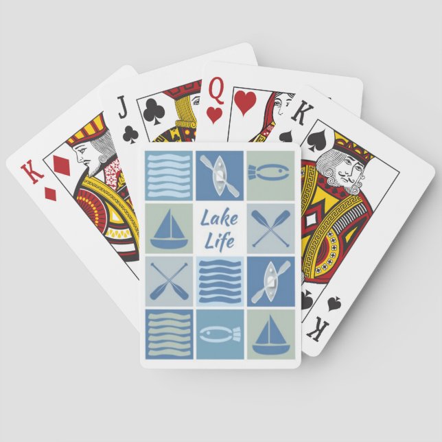 Lake Life Playing Cards (Back)